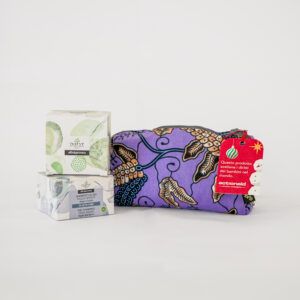 Set Pochette e shampoo solido