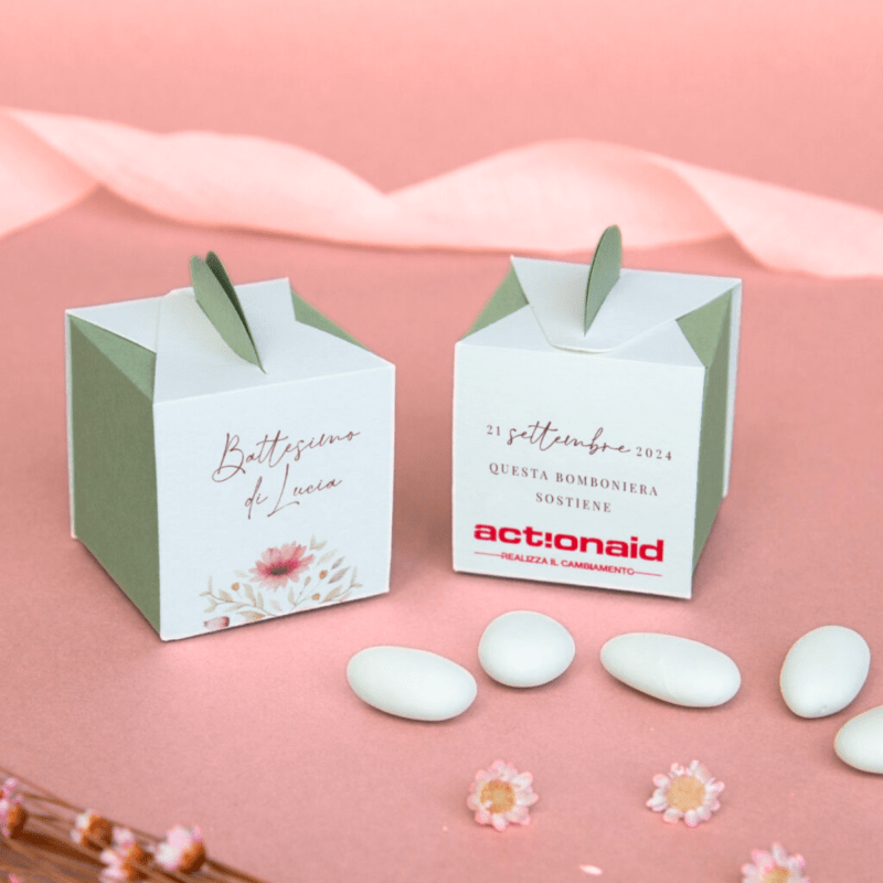 Scatolina Solidale Primavera Battesimo