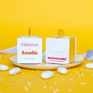 Scatolina Solidale Arcobaleno Cresima
