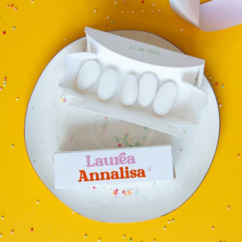 Scatolina Solidale Fiammifero Arcobaleno Laurea