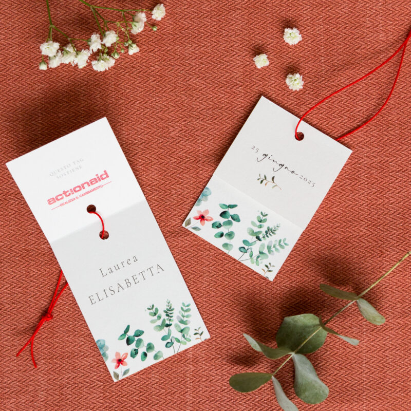 Tag Solidale Eucalipto Laurea