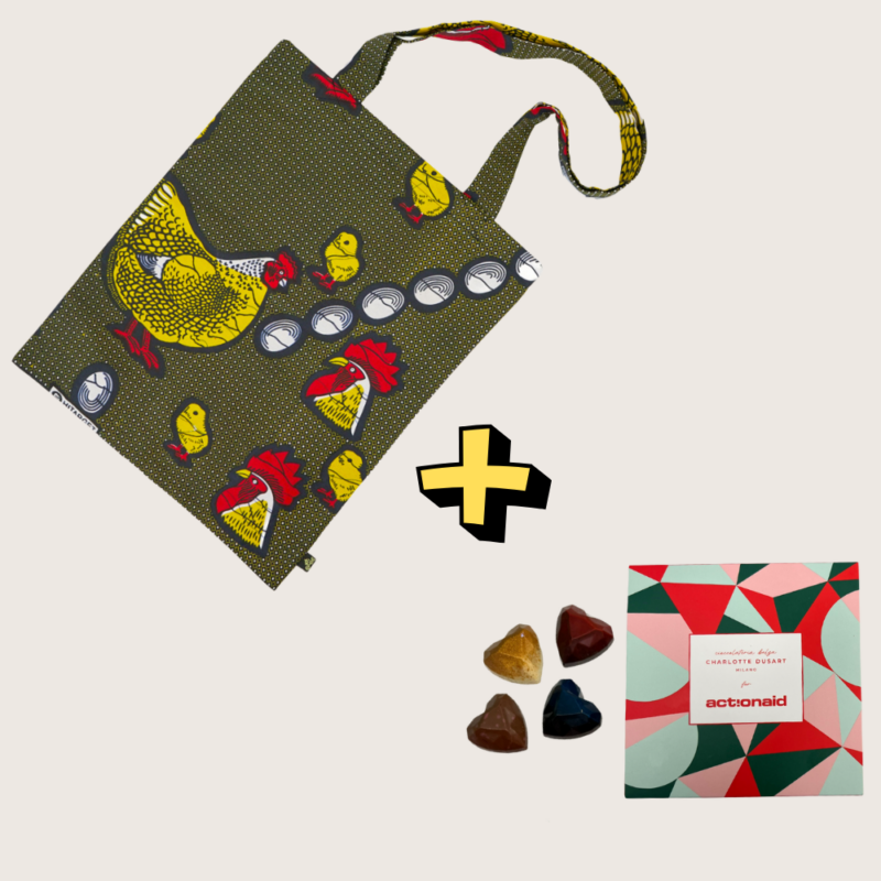 Shopper Pasquale & Cioccolatini Cuori Solidali