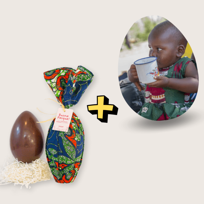 Uovo di Pasqua Solidale & Una confezione di latte terapeutico