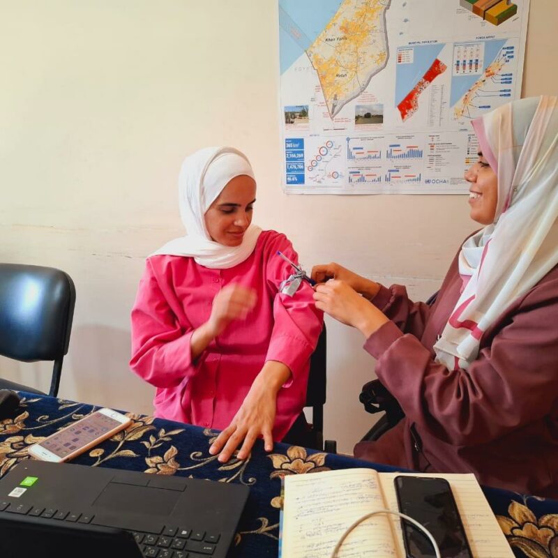 Assistenza sanitaria per una donna incinta