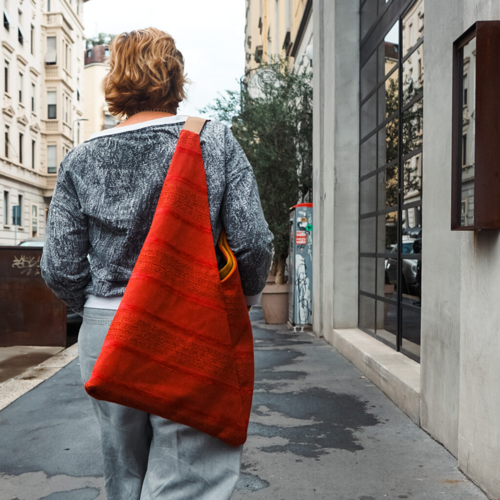 Borsa Moda Righe