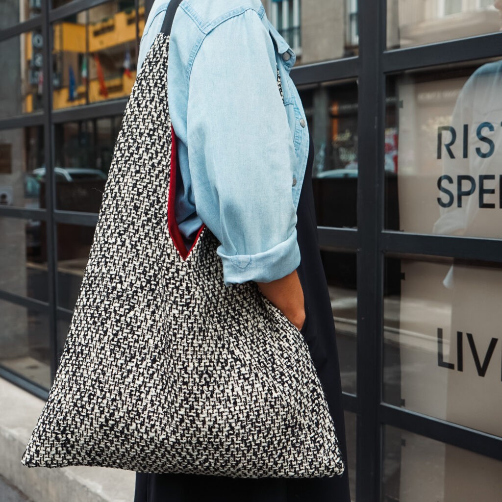 Borsa Moda Tweed - immagine 2