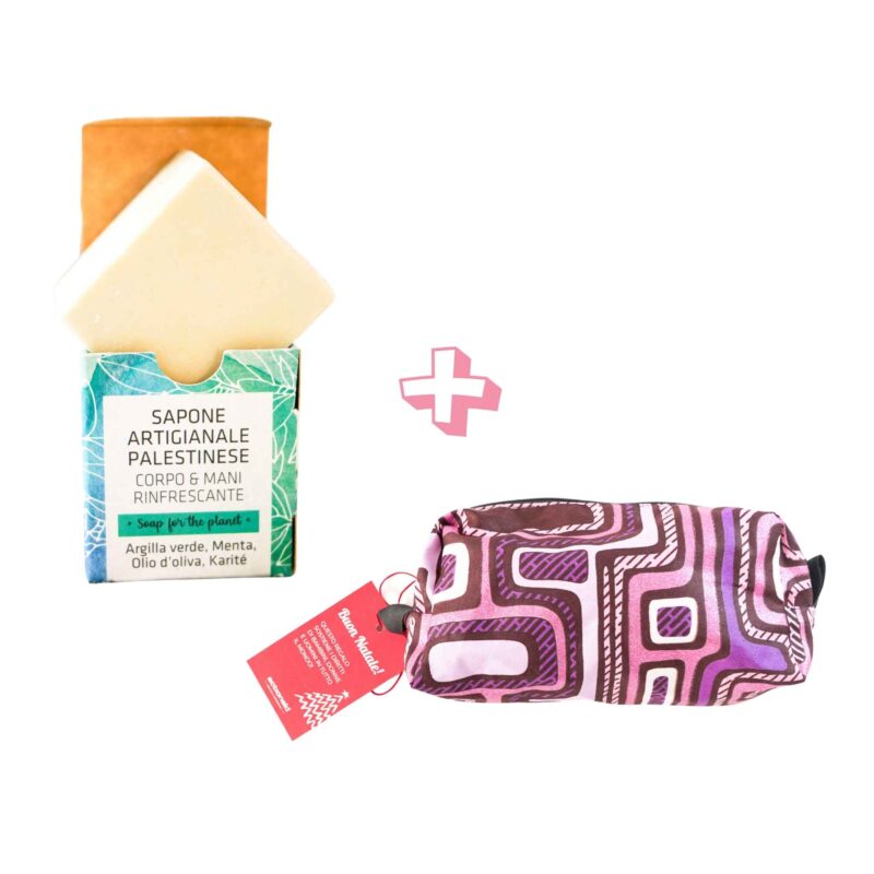 Combo Sapone Palestina e Pochette Retrò