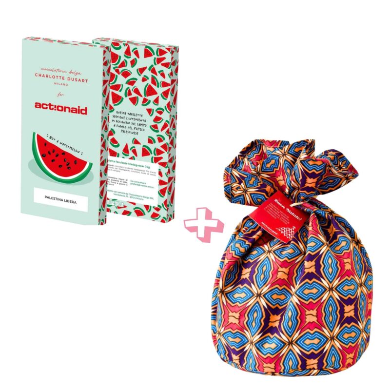 Combo Tavoletta Palestina e Panettone Rwanda Classico
