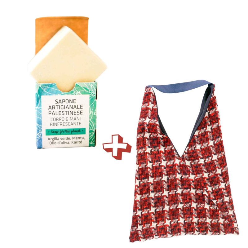 Combo Sapone Palestina e Borsa Moda Scozzese