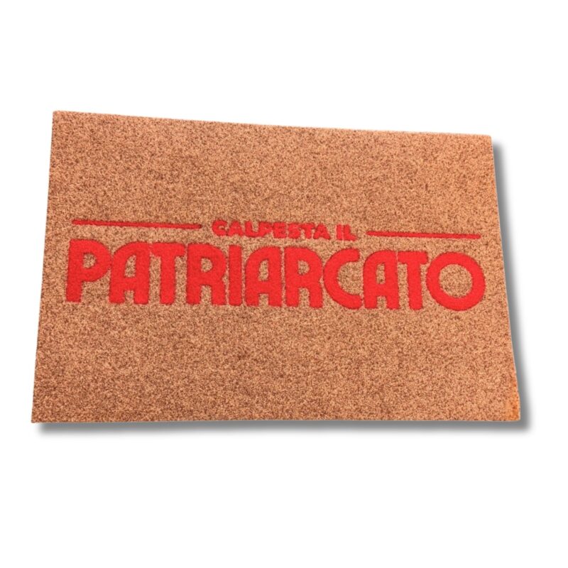 Zerbino "Calpesta il patriarcato"