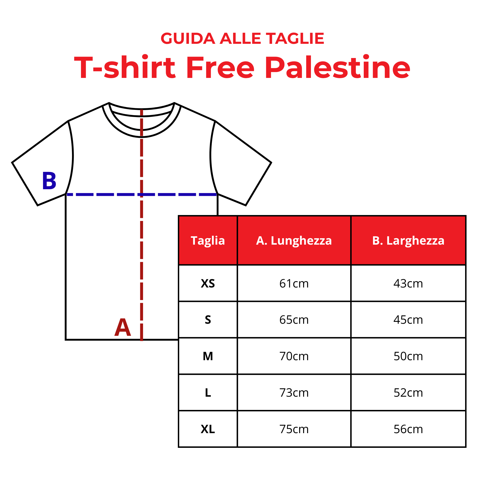 T-shirt Free Palestine - immagine 7